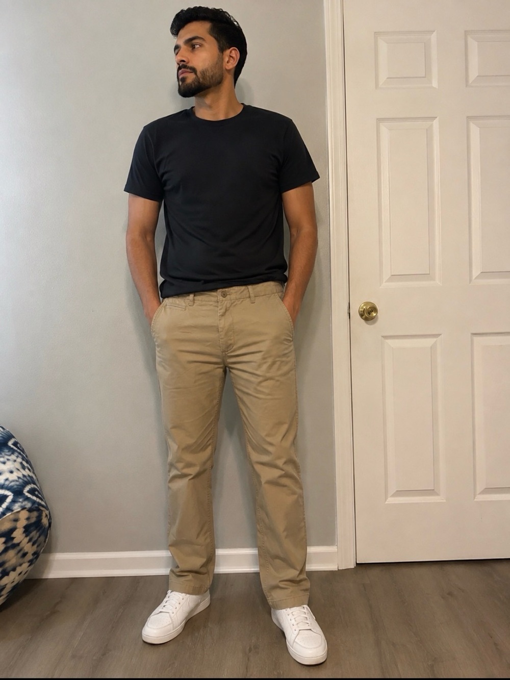 Gap Khakis Vintage Straight Fit Men’s Khaki Pants 34x30 Beige Casual Chino
